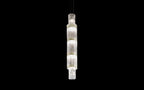 Masiero Vegas LED Glass Chandelier Champagne Leaf MAS/VEGAS-S-VRT-180