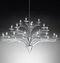 Metal Lux Icaro 28 Light Ceiling Light  in Polished Chrome
