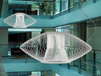 Metal Lux Impossible Large Pendant Light in Matt White