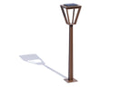 Metro 500lm Max Solar Pathway Light 90 cm - Corten Aluminium