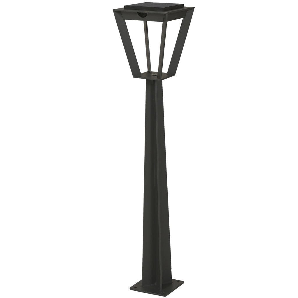 Metro 500lm Max Solar Pathway Light 90 cm - Space Grey Aluminium