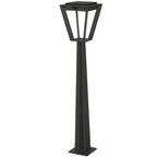 Metro 500lm Max Solar Pathway Light 90 cm - Space Grey Aluminium