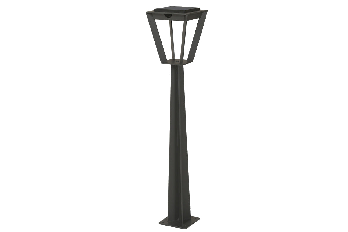 Metro 500lm Max Solar Pathway Light 90 cm - Space Grey Aluminium