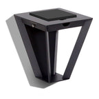 Metro 500lm Max Solar Wall Light - Space Grey Aluminium