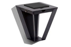 Metro 500lm Max Solar Wall Light - Space Grey Aluminium