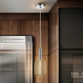 Schuller Micron Single Pendant Light in Chrome and Gold