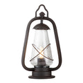 Elstead Miners Pedestal Lantern in Old Bronze