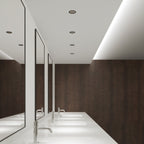 Minima Pro Round Fixed IP65 (4000003) in Matt Black - Insitu Image 1