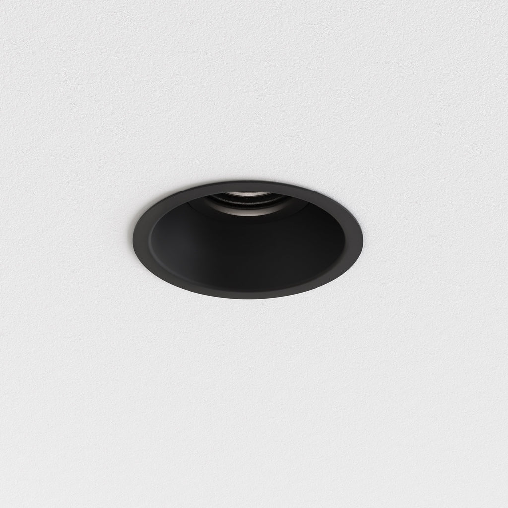Minima Pro Round Fixed IP65 (4000115) in Matt Black - Product Image 1