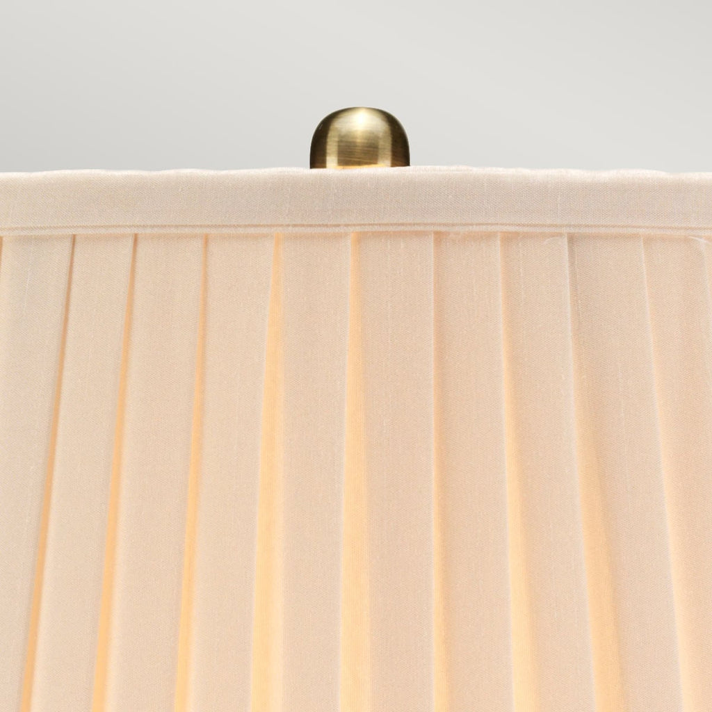 Elstead Morris Small Table Lamp in Black Gold