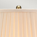 Elstead Morris Small Table Lamp in Black Gold