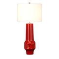 Elstead Muswell Table Lamp in Red