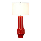 Elstead Muswell Table Lamp in Red