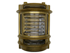 Navigator Cargo Wall Light in Solid Brass