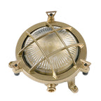 Navigator Compass Mini Porthole Bulkhead in Solid Brass
