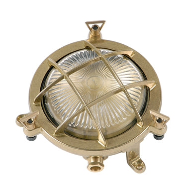 Navigator Compass Mini Porthole Bulkhead in Solid Brass