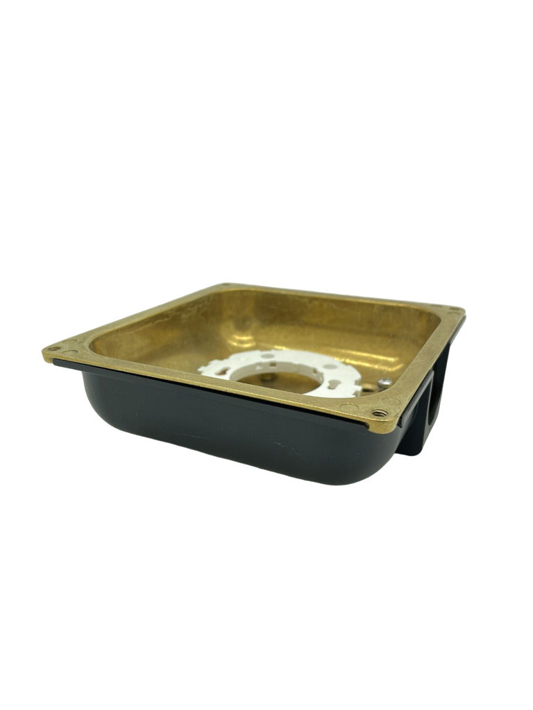 Navigator Francis Square Bulkhead in Solid Brass