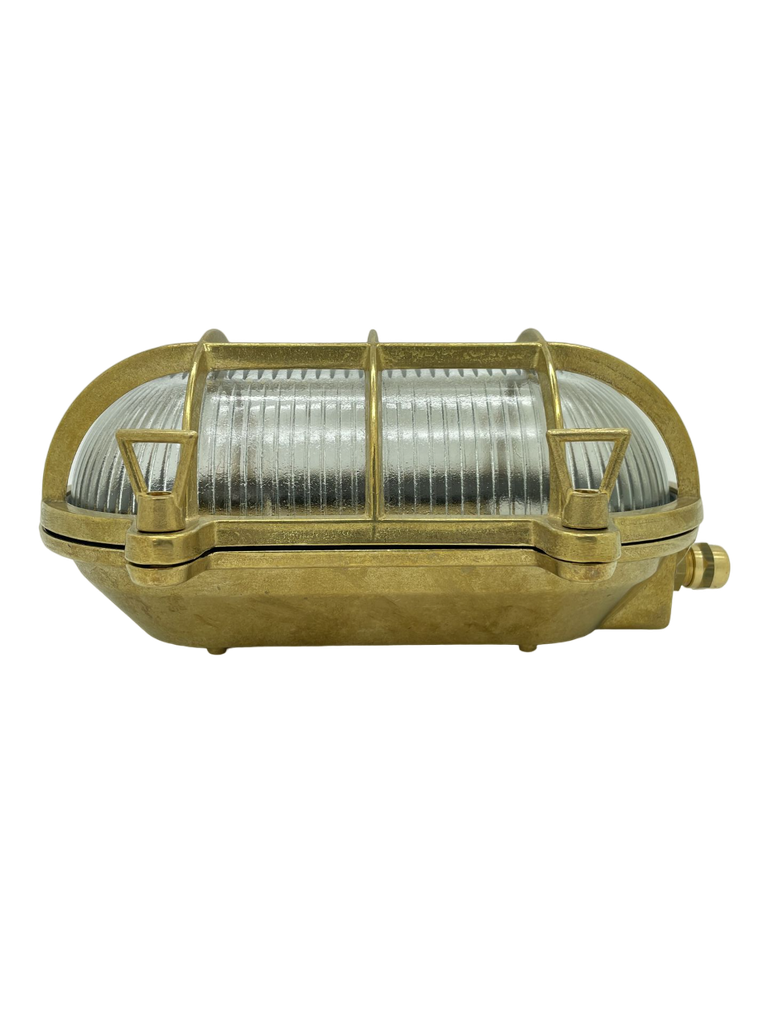 Navigator Horatio Large Standard Bulkhead in Solid Brass