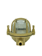Navigator Horatio Small Standard Bulkhead in Solid Brass