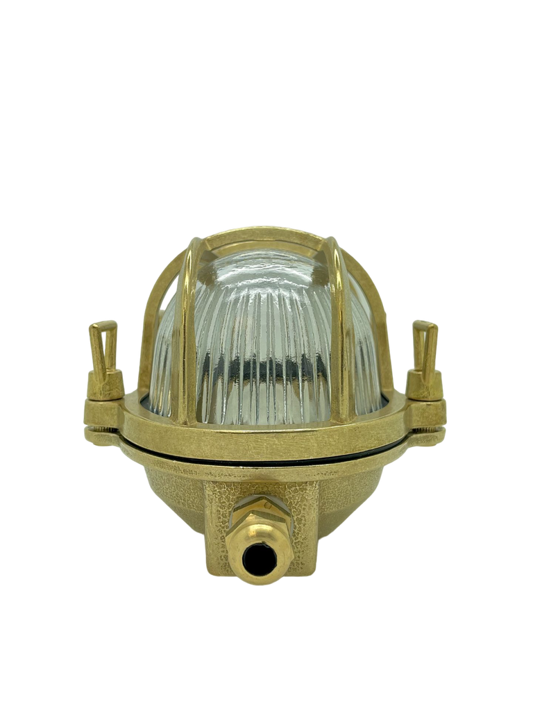 Navigator Horatio Small Standard Bulkhead in Solid Brass