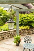 Navigator Hull Pendant Lantern in Solid Brass