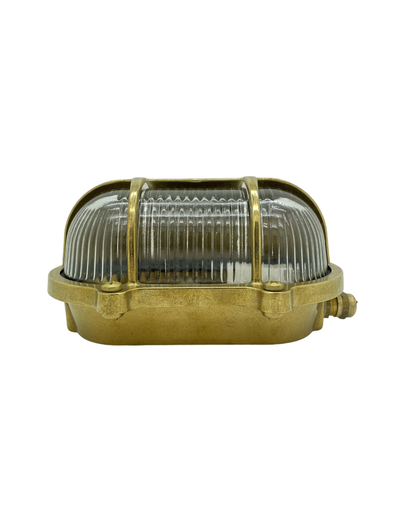Navigator Palaemon Decorative Eyelid Bulkhead in Solid Brass