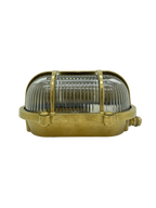 Navigator Palaemon Decorative Eyelid Bulkhead in Solid Brass