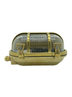 Navigator Palaemon Eyelid Bulkhead in Solid Brass