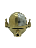 Navigator Palaemon Eyelid Bulkhead in Solid Brass