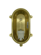 Navigator Palaemon Eyelid Bulkhead in Solid Brass