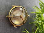 Navigator Trident Porthole Bulkhead in Antique Brass