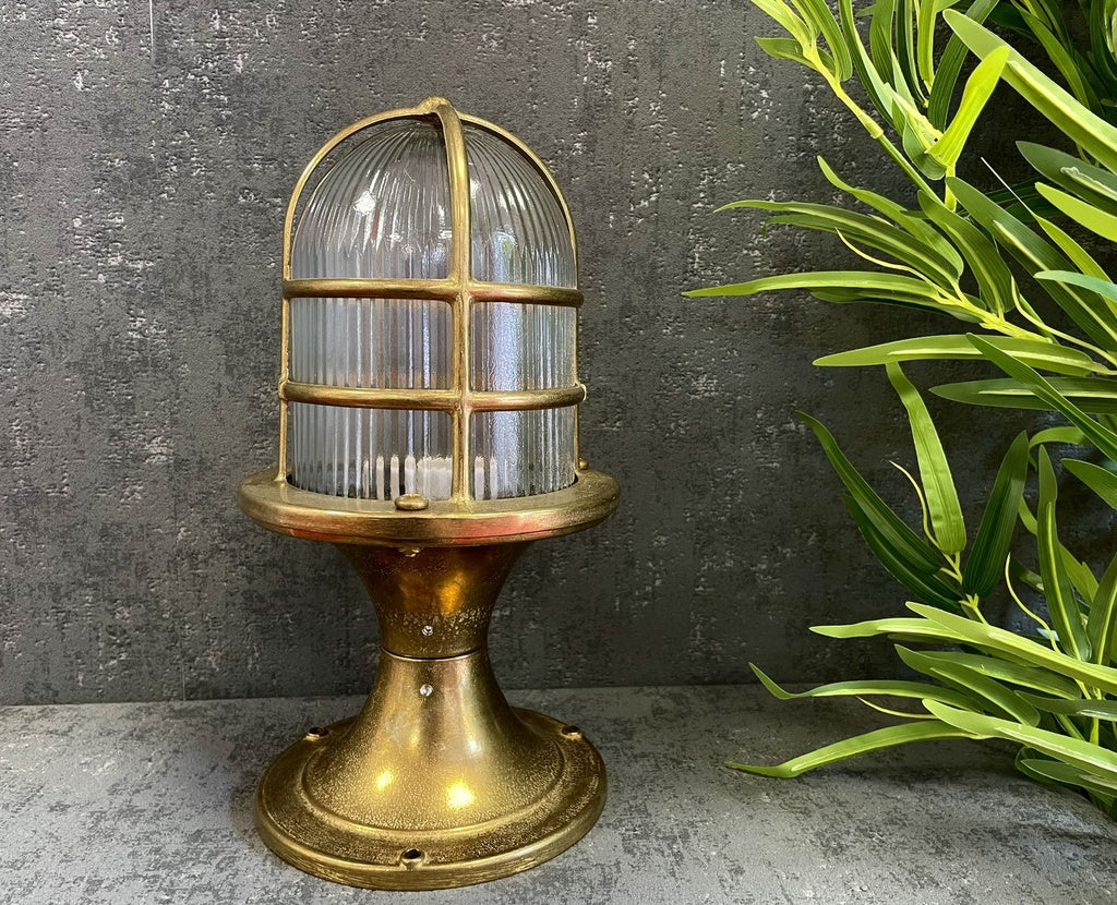 Navigator Wellington Large Post Light in Solid Brass
