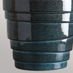 Elstead Neptune Table Lamp in Blue Glaze