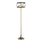 Regent Neuilly 3 Light 1570mm Floor Lamp - Black / Satin Gold