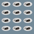 Astro Pinhole Slimline Round Adjustable Fire-Rated Downlight in Matt White 1434003 - Pack of 12 £25.60 each