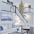 Impex New York 24 Light Crystal Chandelier in Gold