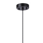 Regent Nimes IP 150mm Pendant/Semi Flush Light - Satin Black