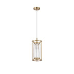Regent Nimes IP 150mm Pendant/Semi Flush Light - Gold