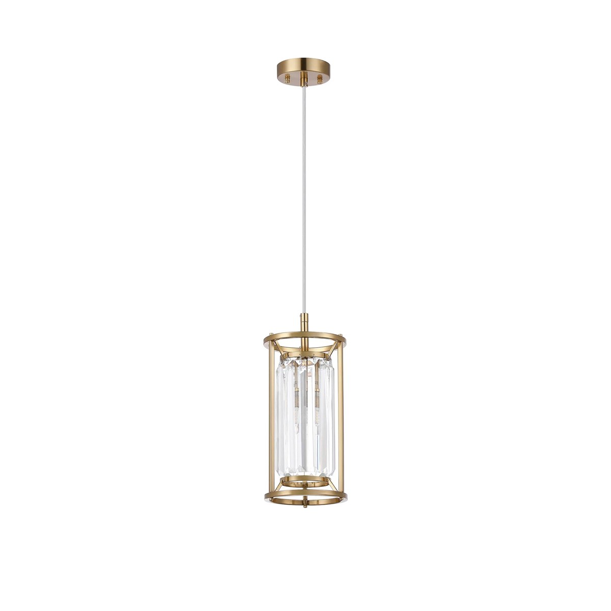 Regent Nimes IP 150mm Pendant/Semi Flush Light - Gold