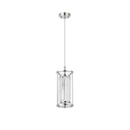 Regent Nimes IP 150mm Pendant/Semi Flush Light - Polished Nickel