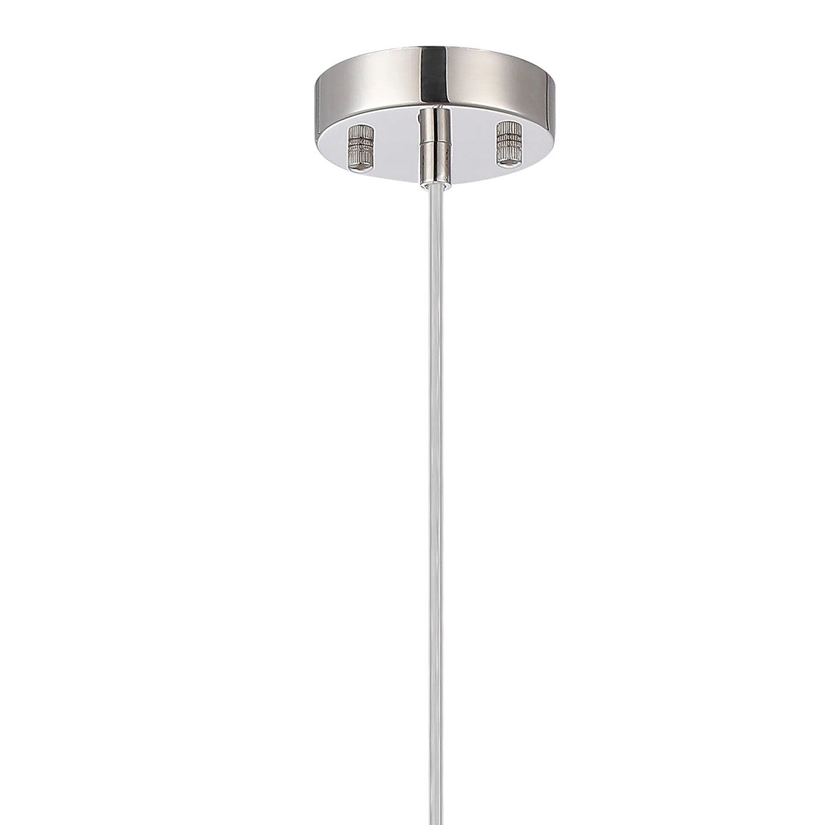 Regent Nimes IP 150mm Pendant/Semi Flush Light - Polished Nickel