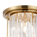 Regent Nimes IP 3 Light Ceiling Light 360mm Diameter - Gold