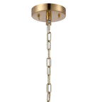 Regent Nimes IP 8 Light 650mm Pendant or Semi Ceiling Light - Gold