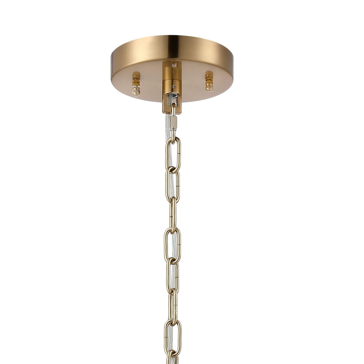 Regent Nimes IP 10 Light 800mm Convertible Pendant/Semi Ceiling - Gold