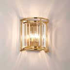 Regent Nimes IP 2 Light 230mm Crystal Wall Lamp - Gold
