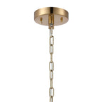 Regent Nimes IP 3 Light 360mm Pendant / Semi Ceiling Light - Gold