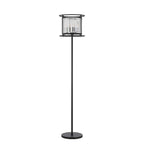 Regent Nimes 3 Light 1700mm Floor Lamp - Satin Black