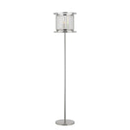 Regent Nimes 3 Light 1700mm Floor Lamp - Polished Nickel