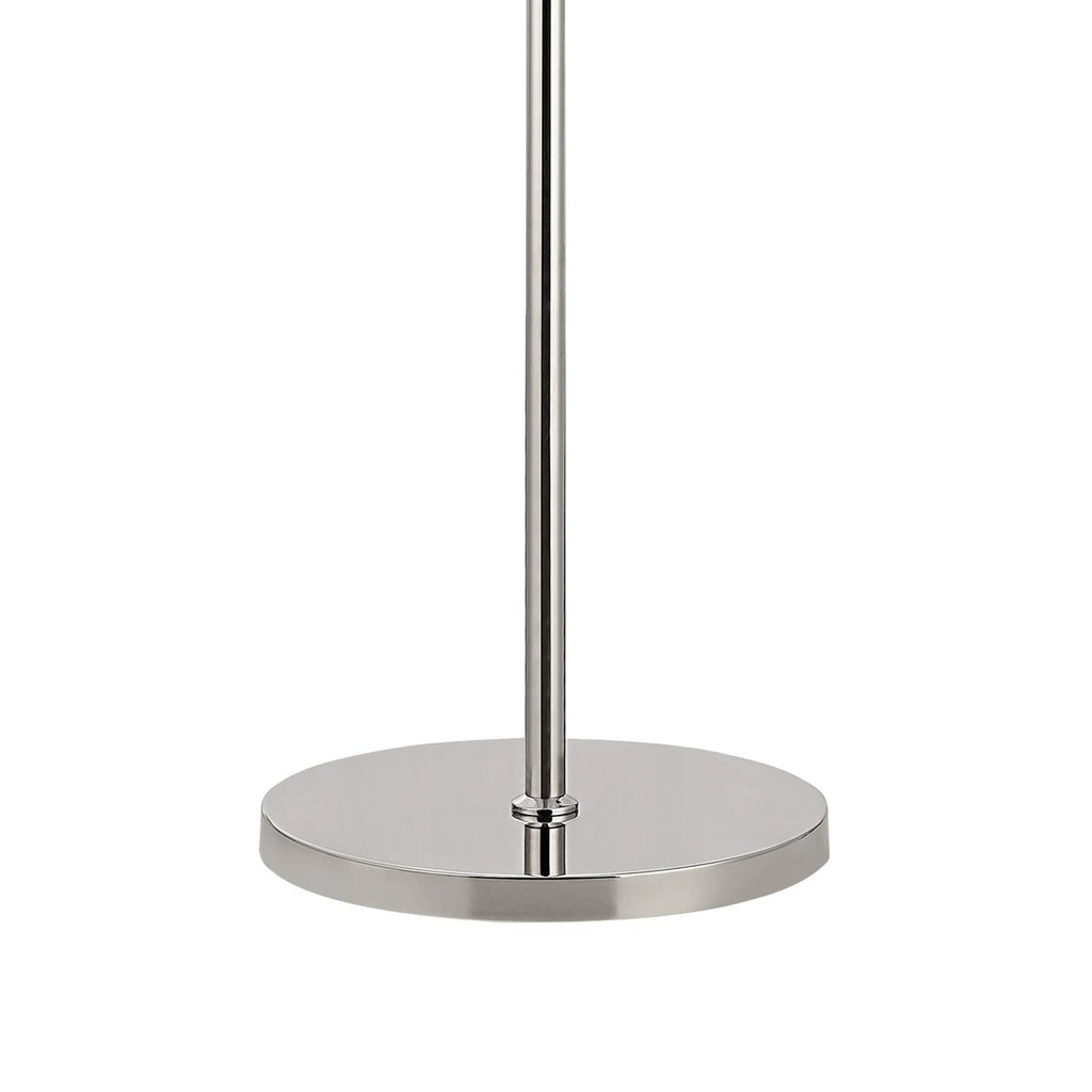Regent Nimes 3 Light 1700mm Floor Lamp - Polished Nickel