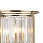 Regent Nimes 3 Light 1700mm Floor Lamp - Antique Brass